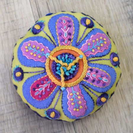 Sue Spargo Pin Cushion Kit - Flower