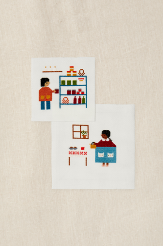 DMC Mindful Making - Time For Tea Cross Stitch Duo Kit