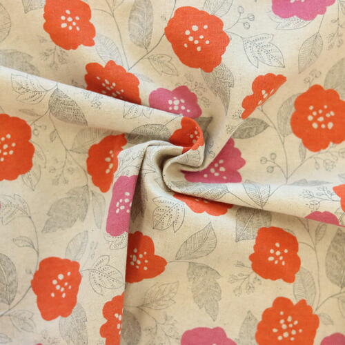 Sevenberry Japan 80% Cotton 20% Linen Printed canvas #850381-D1-Col2