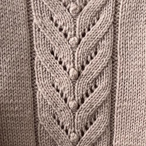 The Kiwi Stitch & Knit Co Eden Jumper 8ply Knitting Pattern / Kit