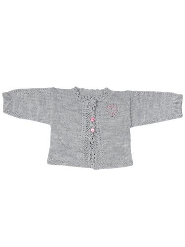 Lana Grossa Pattern / Kit - Cool Wool Baby - Infants Jacket (0055)