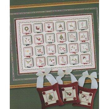 JBW Designs Cross Stitch Pattern - Advent Calendar & Petite Ornamentals ...