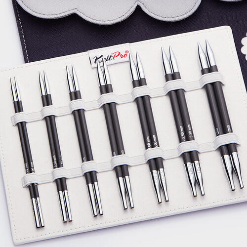 Knitpro Karbonz - Interchangeable Deluxe Set
