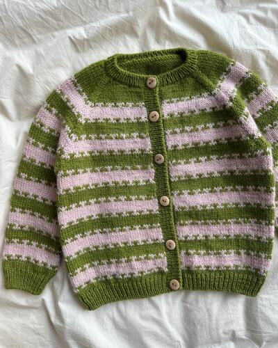 Petite Knit Key Cardigan Junior - Knitting Pattern / Kit