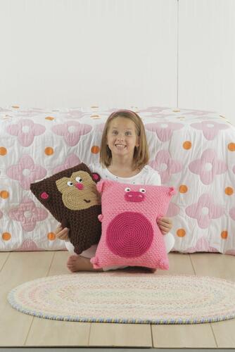 Leisure Arts Kid'S Animal Pillows