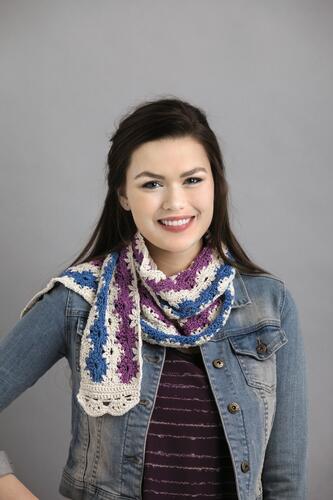 Leisure Arts Sassy Scarves