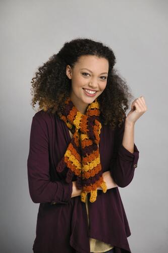 Leisure Arts Sassy Scarves