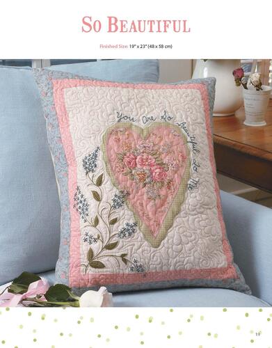 Leisure Arts Love & Friendship Quilted Pillows