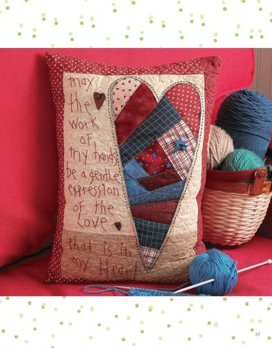 Leisure Arts Love & Friendship Quilted Pillows