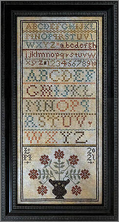 La-D-Da  Cross Stitch Pattern - Flowers for Beatrice