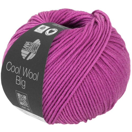 Lana Grossa Cool Wool Big DK, 100% Extra Fine Merino Yarn, 50g