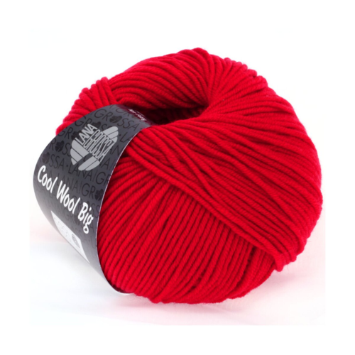 Lana Grossa Cool Wool Big DK, 100% Extra Fine Merino Yarn, 50g