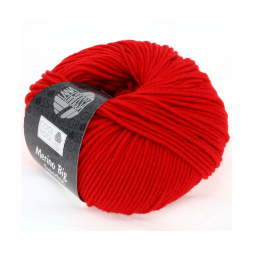 Lana Grossa Cool Wool Big DK, 100% Extra Fine Merino Yarn, 50g