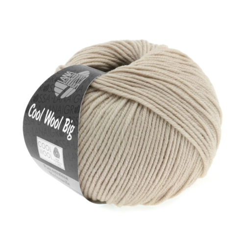 Lana Grossa Cool Wool Big DK, 100% Extra Fine Merino Yarn, 50g