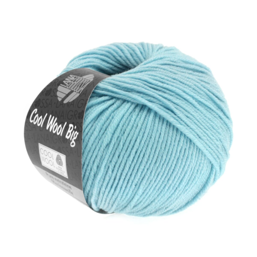 Lana Grossa Cool Wool Big DK, 100% Extra Fine Merino Yarn, 50g