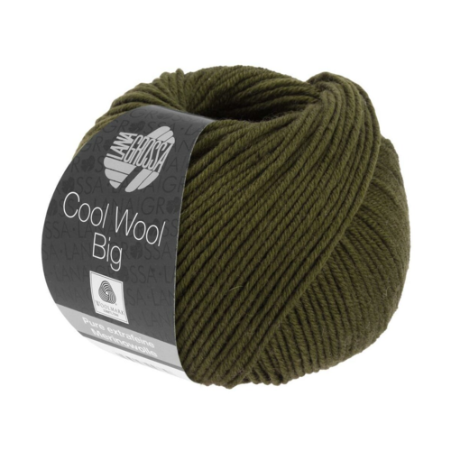 Lana Grossa Cool Wool Big DK, 100% Extra Fine Merino Yarn, 50g