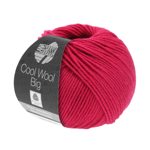 Lana Grossa Cool Wool Big DK, 100% Extra Fine Merino Yarn, 50g