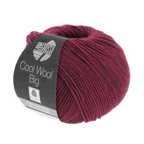 Lana Grossa Cool Wool Big DK, 100% Extra Fine Merino Yarn, 50g