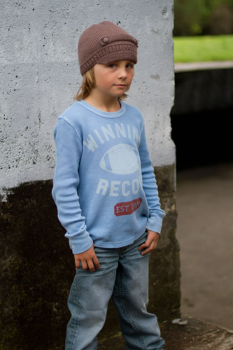 Lisa F LC23 - News Boy Hat - Knitting Pattern / Kit
