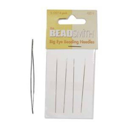 BeadSmith 55mm BIG EYE Beading Needles