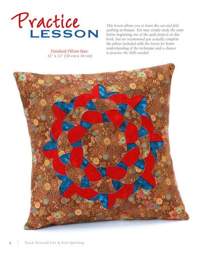 Leisure Arts Teach Yourself Cut & Fold Quilting