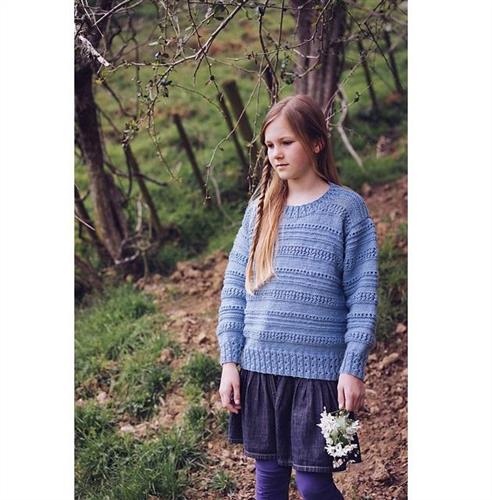 Lisa F Little Cupcakes LF26 Eugenie Sweater - Knitting Pattern / Kit