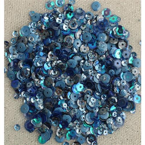 28 Lilac Lane Tin W/Sequins 40g - Denim Blues