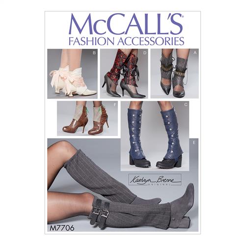 McCalls Pattern 7706 Misses' Spats