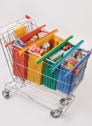 McCalls Sewing Pattern Shopping Cart Bags and Coupon Case M8420