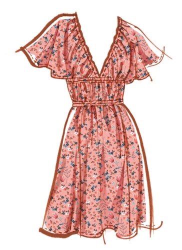 McCalls Sewing Pattern Misses' Dresses M8507