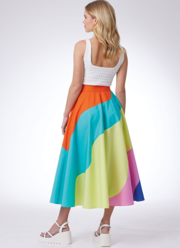 McCalls Sewing Pattern Misses' Skirts M8510