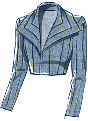 McCalls Sewing Pattern Misses' Boleros and Jacket M8533