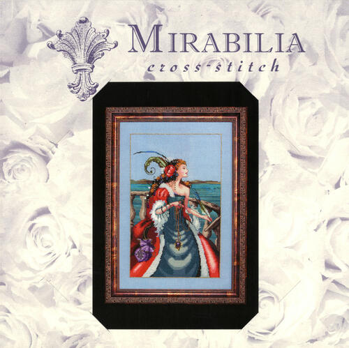 Mirabilia Cross Stitch Pattern + Bead Pack: The Red Lady Pirate