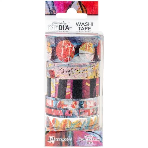 Ranger Ink Dina Wakley Media Washi Tape - Set 2