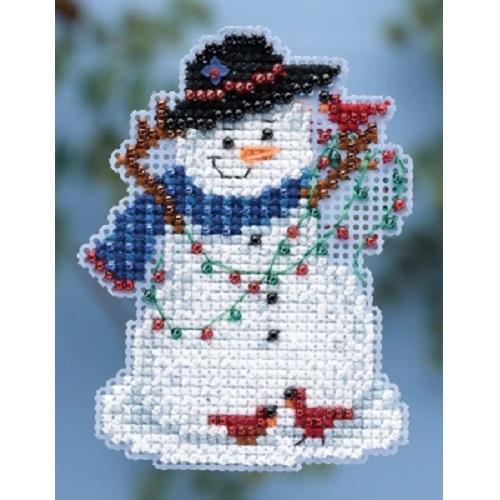 Mill Hill Bead & Cross Stitch Kit: Snow Fun