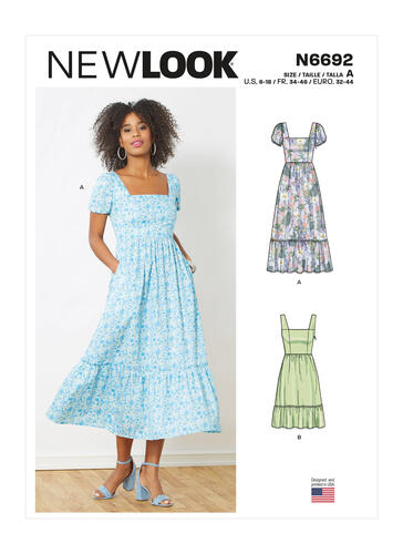 New Look Sewing Pattern Misses' Dresses