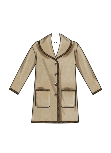 New Look Sewing Pattern Misses' Coats N6767