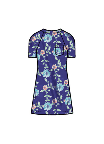 New Look Sewing Pattern Children's and Girls' Knit Dresses N6773