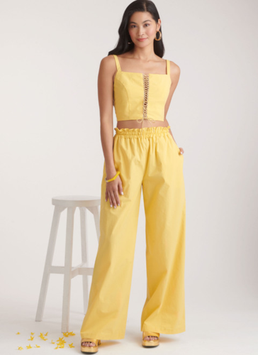 New Look Sewing Pattern Misses' Bra Top and Pants N6779
