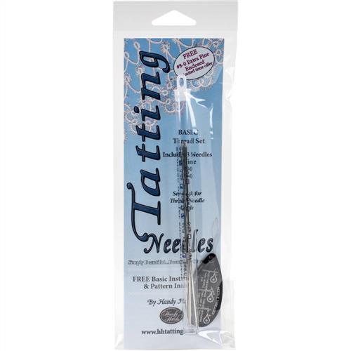 Handy Hands Tatting Needles For Yarn-Set Of 3 (#0-0, #1-0, #2-0