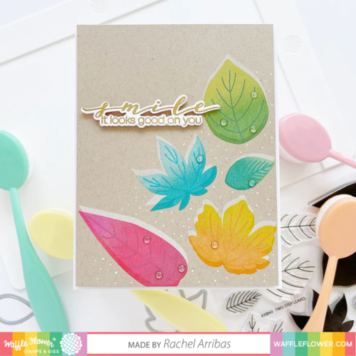 Waffle Flower Two-step Leaves Combo