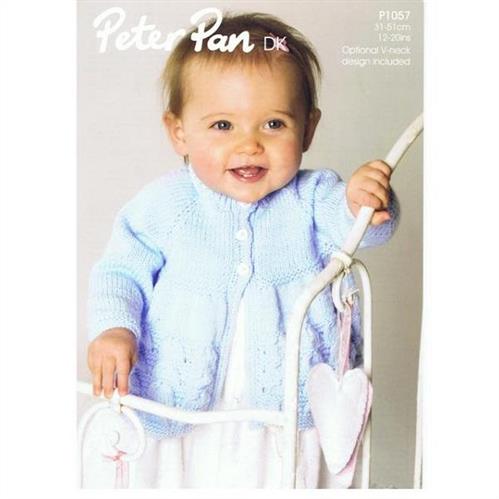 Peter Pan Pattern P1057 Round Neck and V-Neck Coats