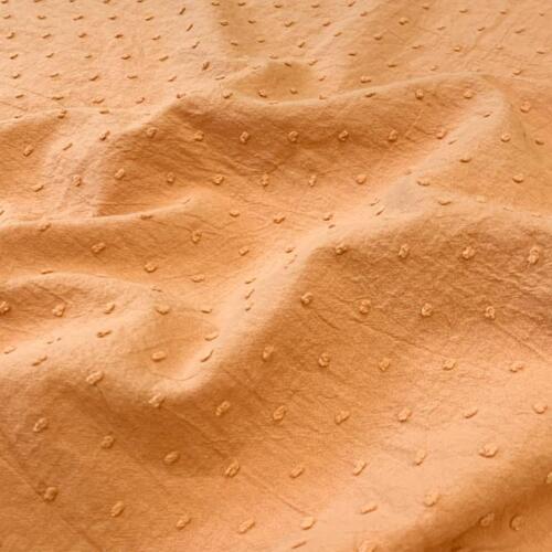 Domotex Plumetis 100% Cotton - 80gsm Brown