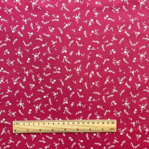 Domotex 100% Cotton - 115gsm Fuchsia Floral