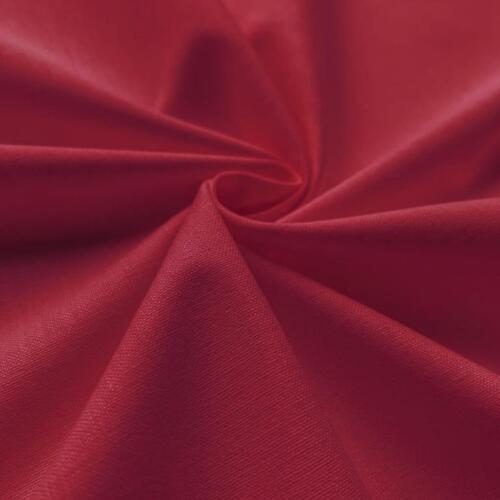 Domotex Plain Cotton Canvas - 145gsm Cardinal #89646