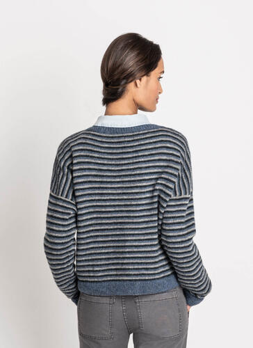 Blue Sky Fibers Woolstok Light - Harrisburg Pullover - Knitting Pattern / Kit
