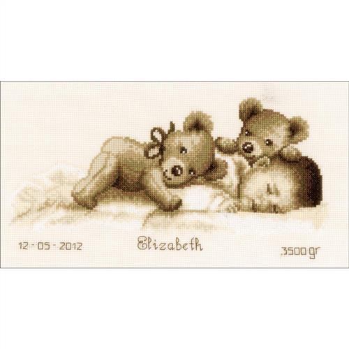Vervaco  Cross Stitch Kit - Baby sleeps