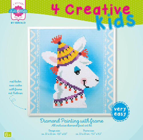 Vervaco  Diamond Painting Kit Llama