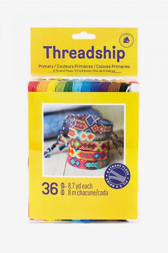 DMC Threadship 6-Strand 36-Pack - Primary