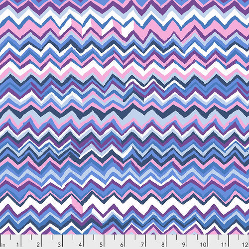 Free Spirit Kaffe Fassett Zig Zag - Sky